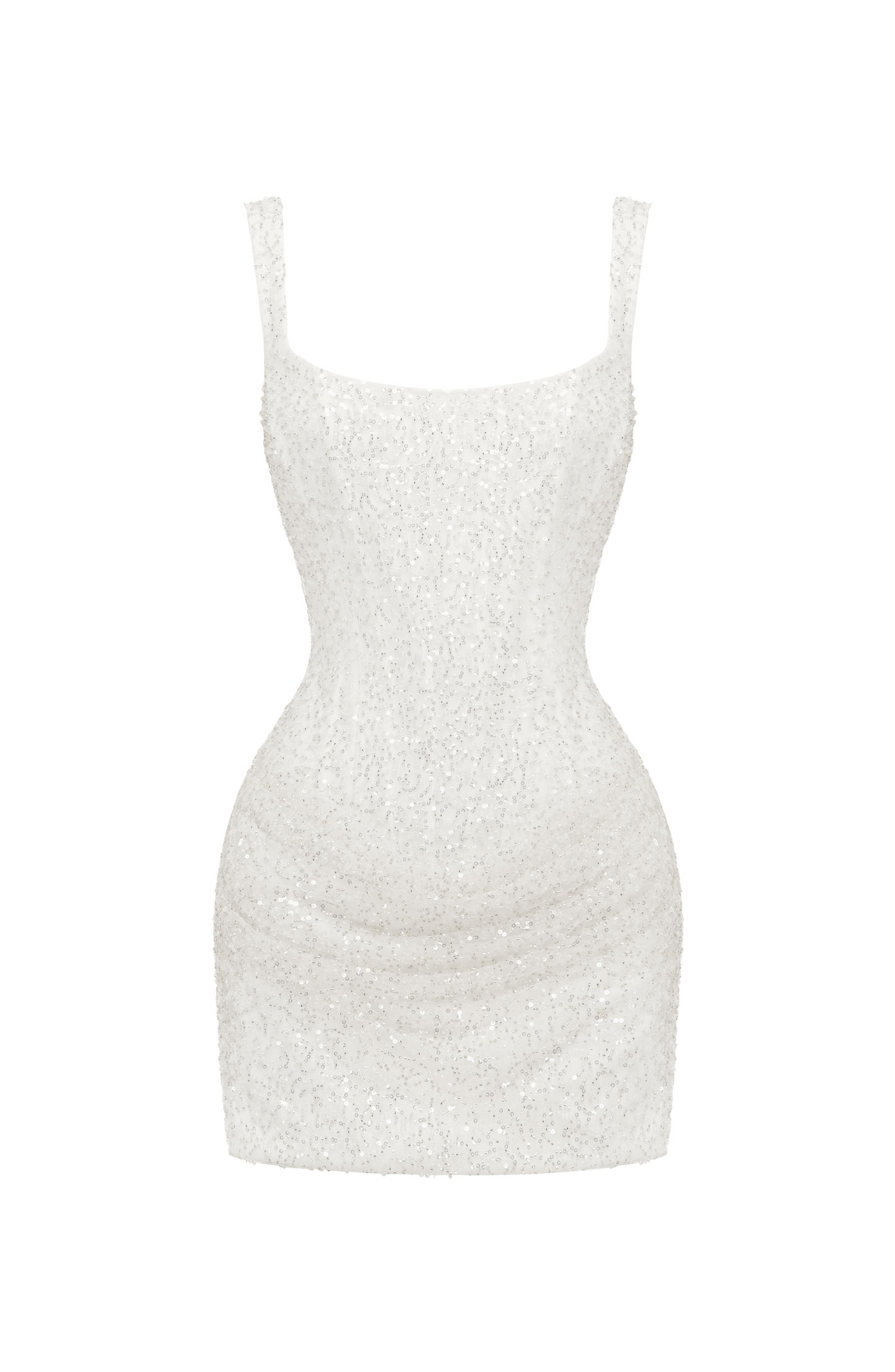 Vestido Mini Christabel - Brillo Marfil