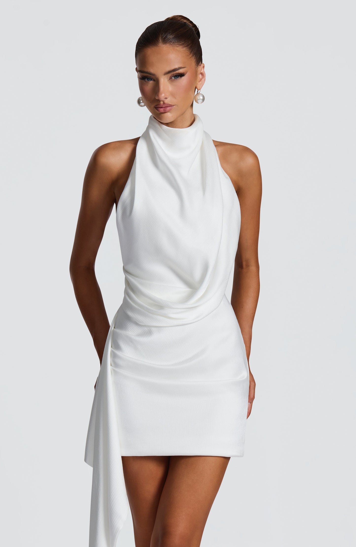 Vestido Mini Nadine - Marfil